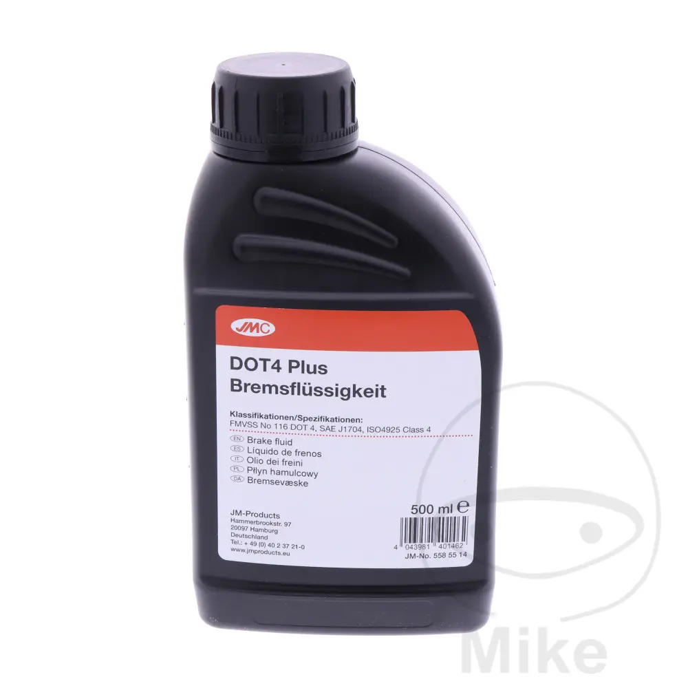 جے ایم سی DOT4 PLUS بریک فلوئیڈ 0.5 لیٹر
