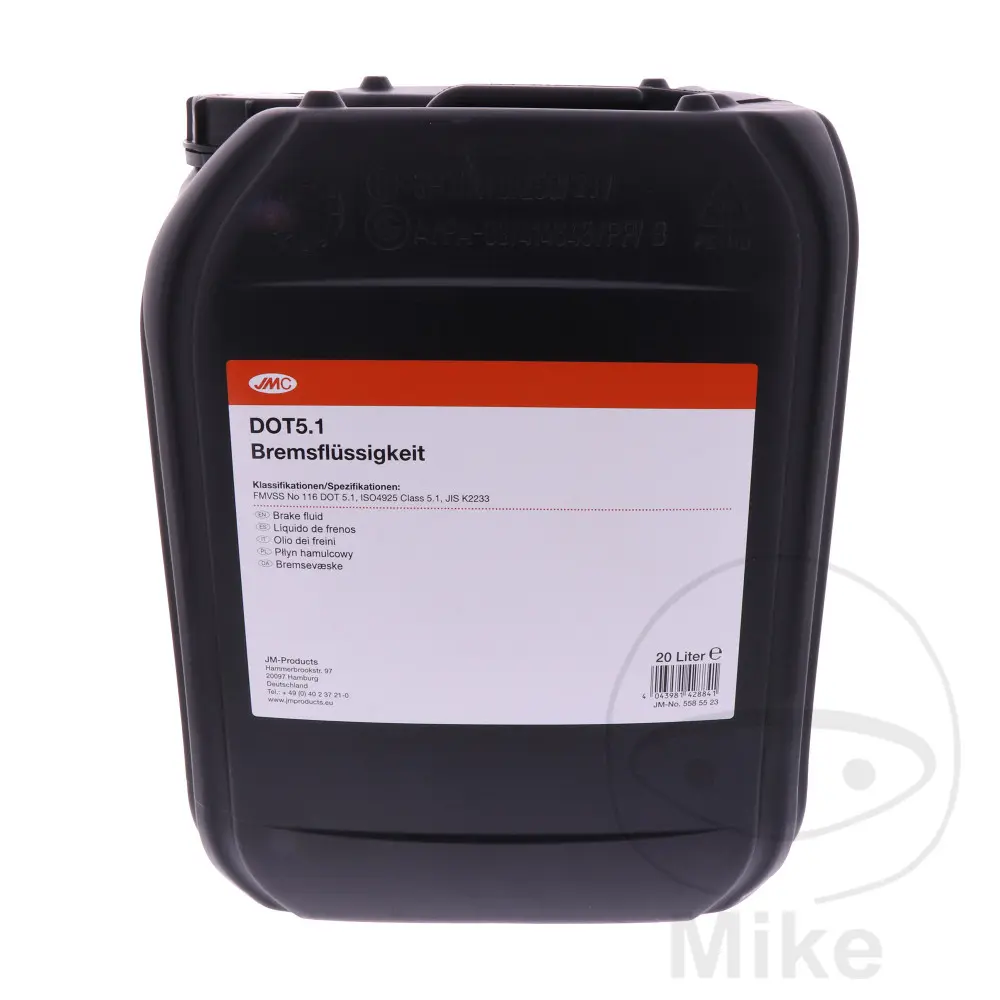 Liquide de frein DOT 5.1 20 L JMC Alternative 5585208