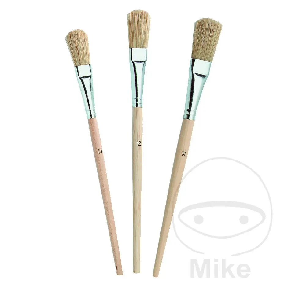 Pinselset für Emaille 3-teilig Pfefferkorn