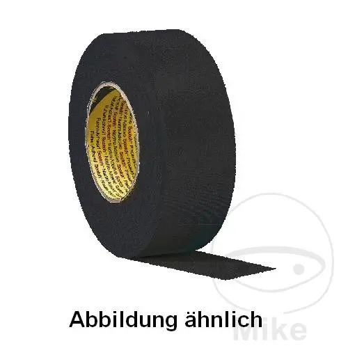 3M 19 mm x 50 m 블랙 클로스 테이프