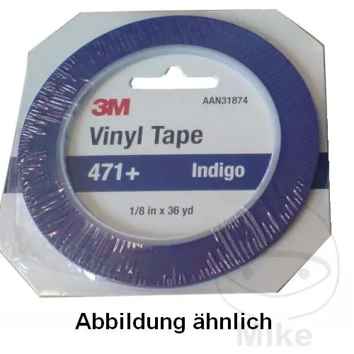 Konturband 12 mm 3M 471 Plus Klebeband blau — Ansicht 2