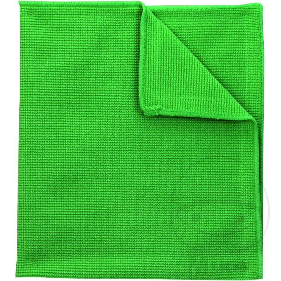 Chiffon microfibre vert 3M haute performance 360x360, 5 pièces