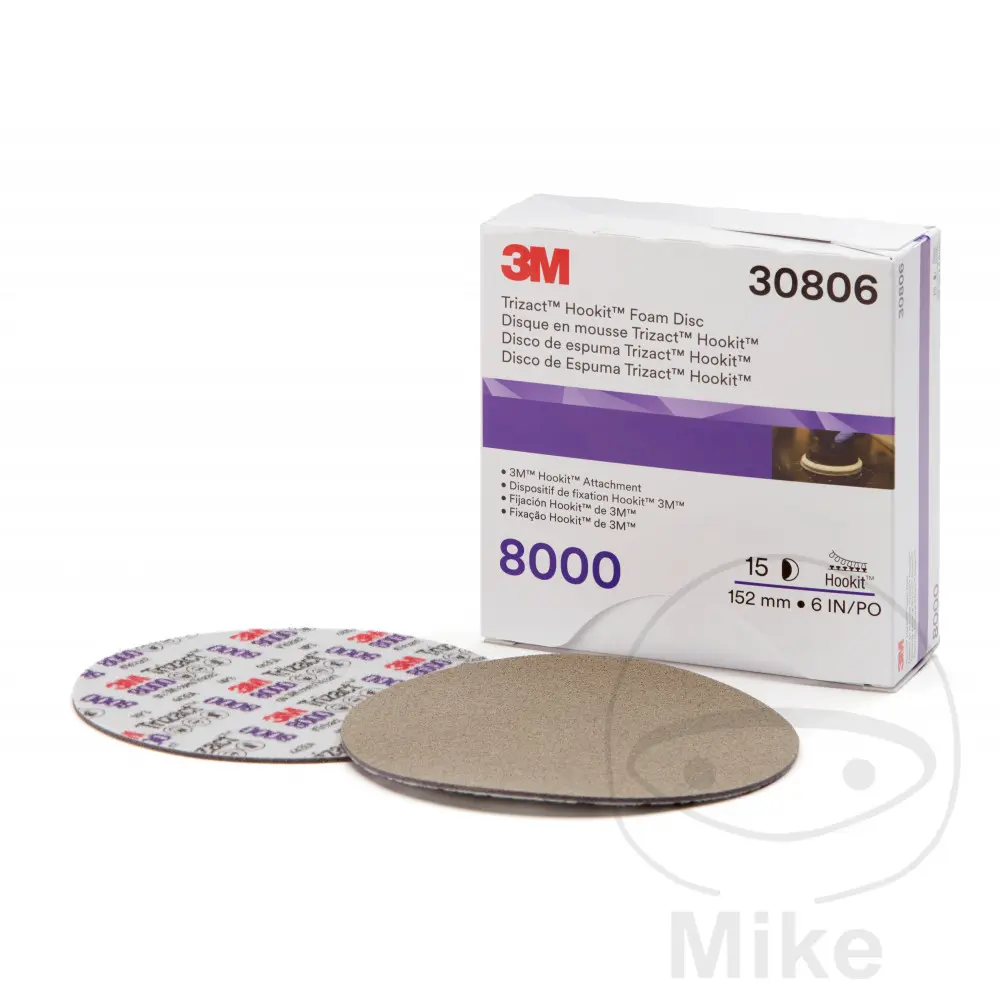 3M Trizact K8000 150 mm فائن ایبریسیو ڈسکس