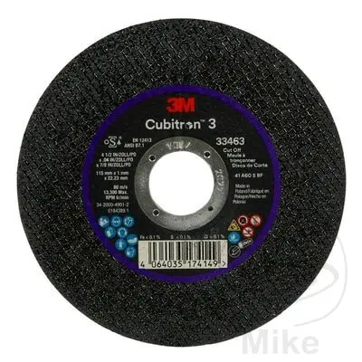 Cut-off wheel 115X1.0X22 5 ST CUBITRON III Alternative 5649629