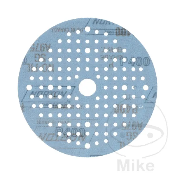 Schleifscheibe Velcro 125 K120 selbstklebende Aufnahme 181L Multi-Air Norton — Ansicht 2