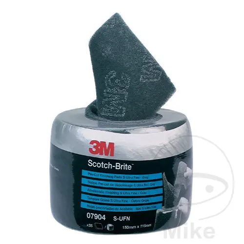 Scotch-Brite 115X150MM 3M S Ultra Fin - 그레이 (35개 묶음)