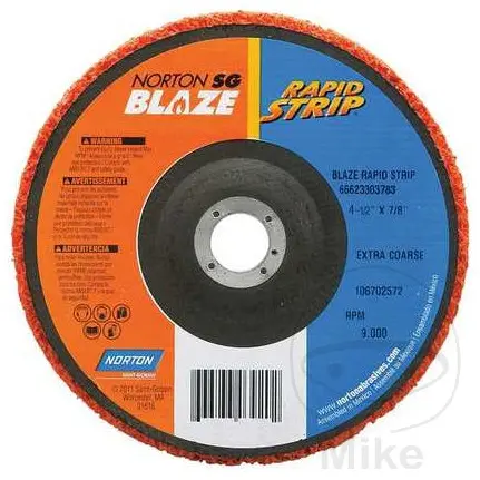Reinigungsscheiben 125x22 mm Blaze Rapid Norton
