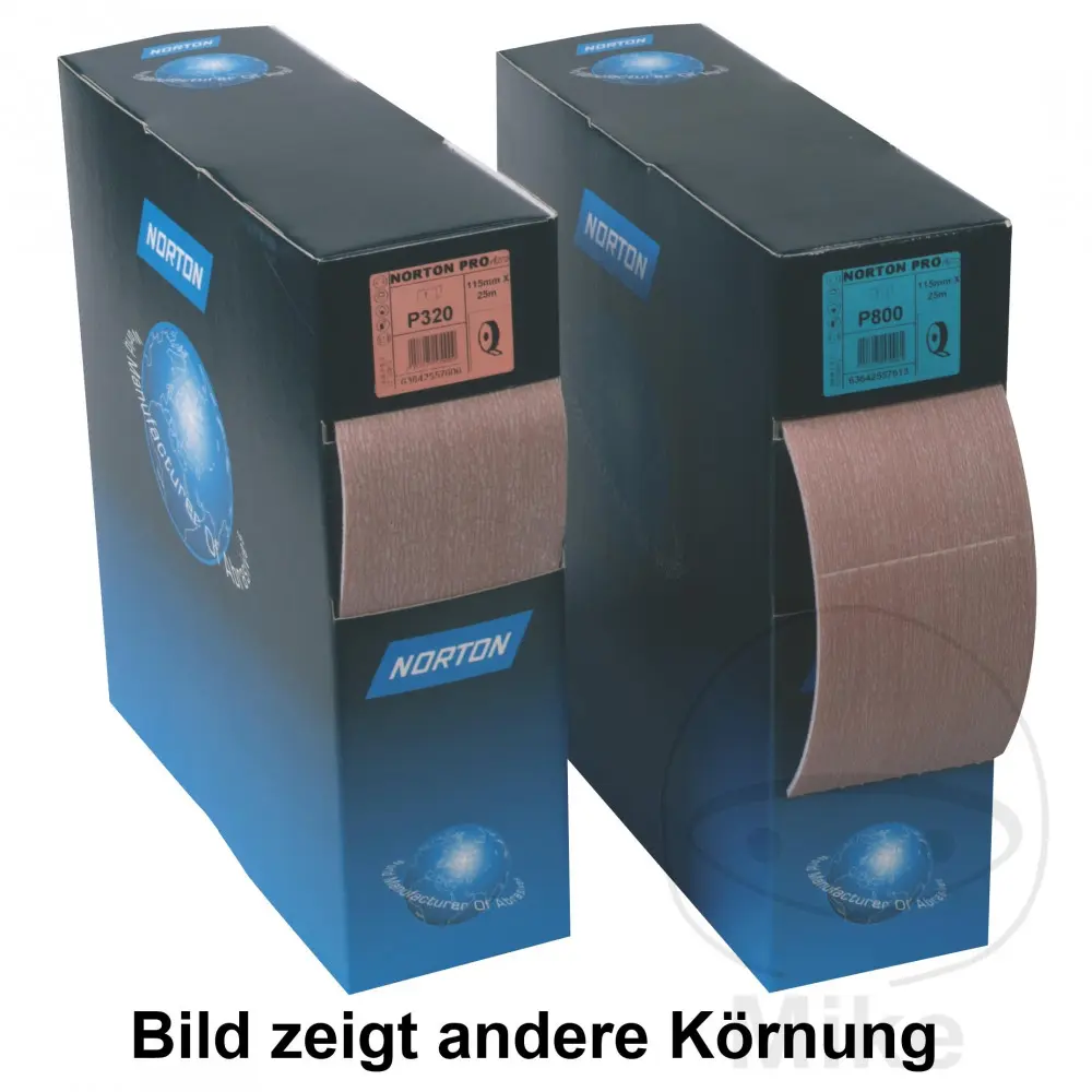 Norton ROTOLO Bande de mousse K600 rouleau 115mm x 25m