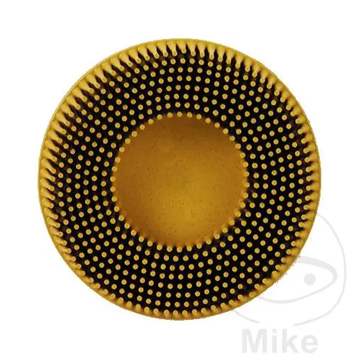 Brusný kotouč Roloc 3M bristle 75 mm K80 žlutý střední
