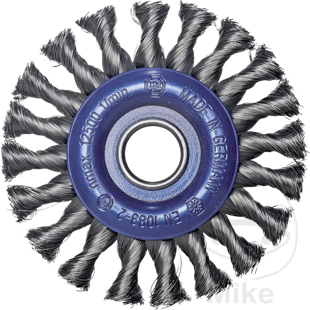ノットワイヤーラウンドブラシ 125 mm EDE