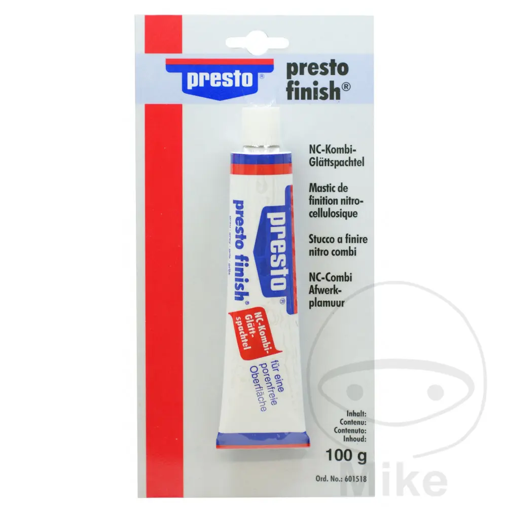 Glättspachtel grau 100 g Presto