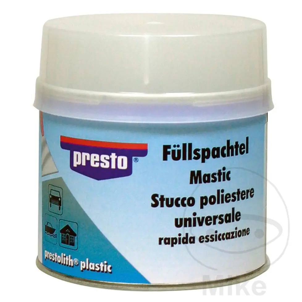 Universalspachtel 2K PLAS1000G mit Härter Presto