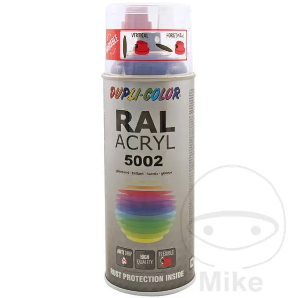 Bombe de Peinture Dupli Color RAL 9010 400 ml Blanc Mat