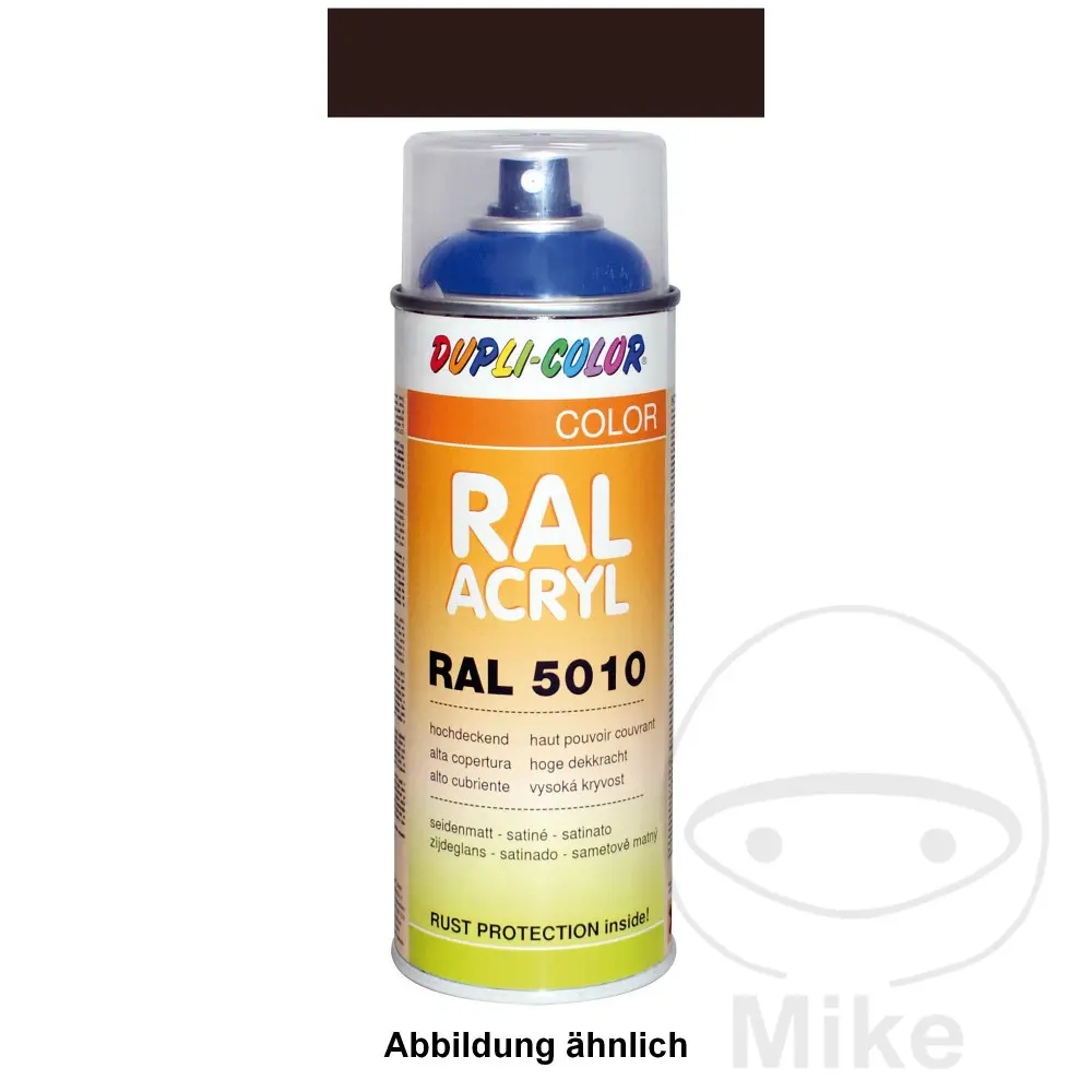 Bombe de peinture acrylique brillant RAL 8017 400 ml Dupli Color