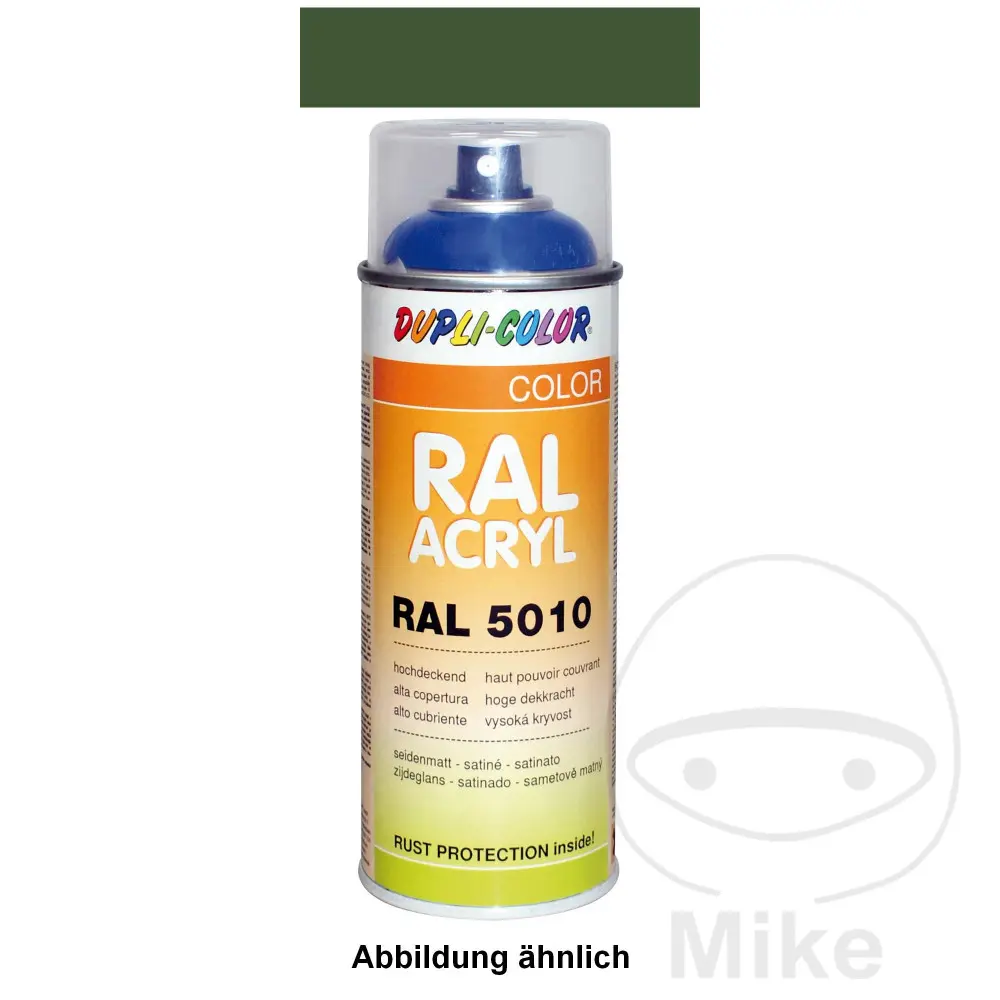 Bombe de peinture Dupli Color RAL 6011 400 ml acrylique brillant vert résédà