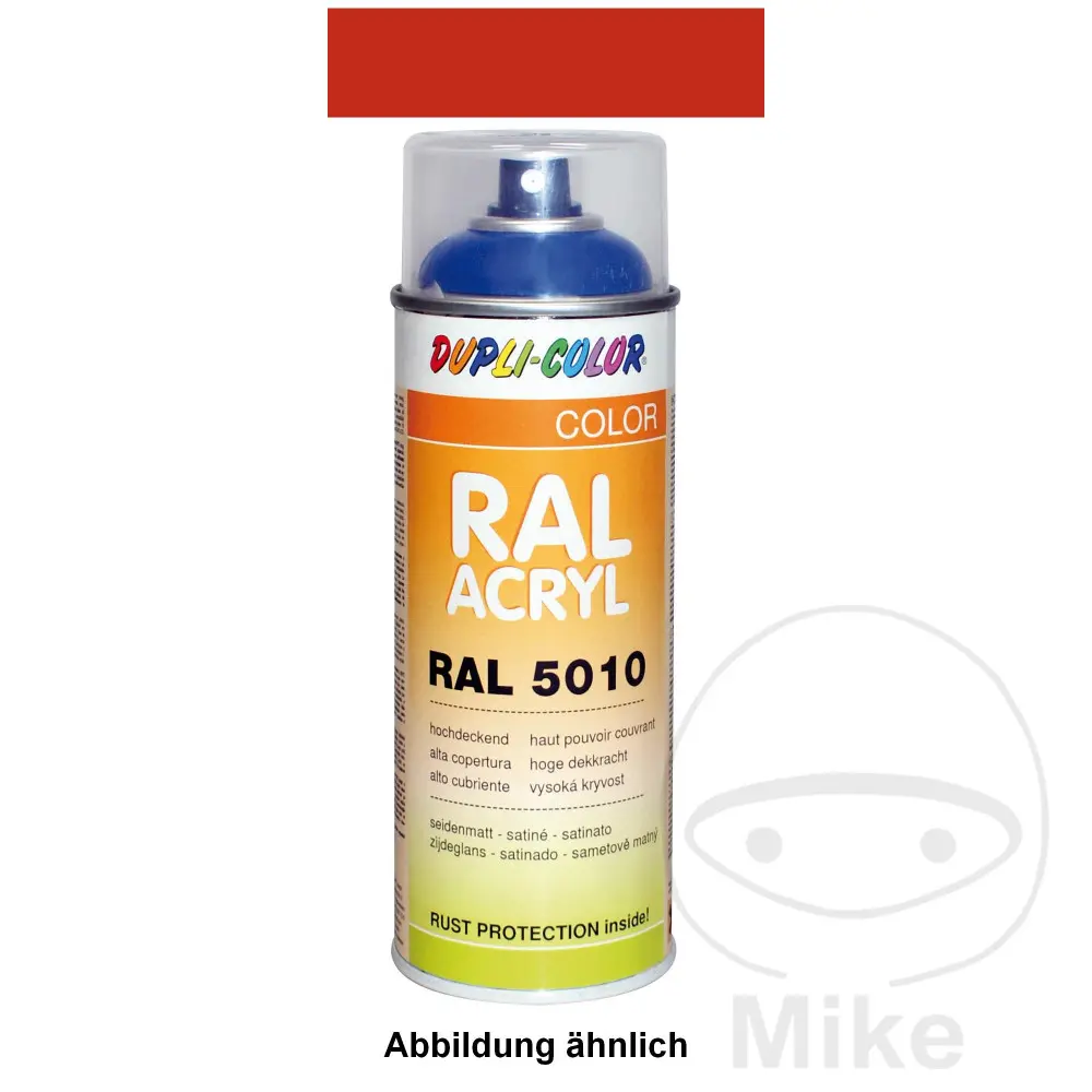 Dupli Color RAL 2002 400 ml 아크릴 도료 스프레이 오렌지 레드 브라이트