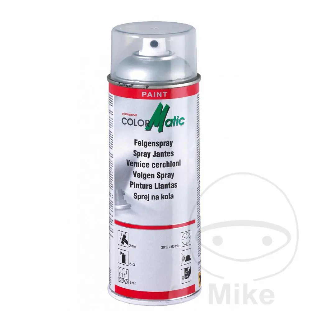 Felgenlack silber satiniert Dupli Color ColorMatic 4