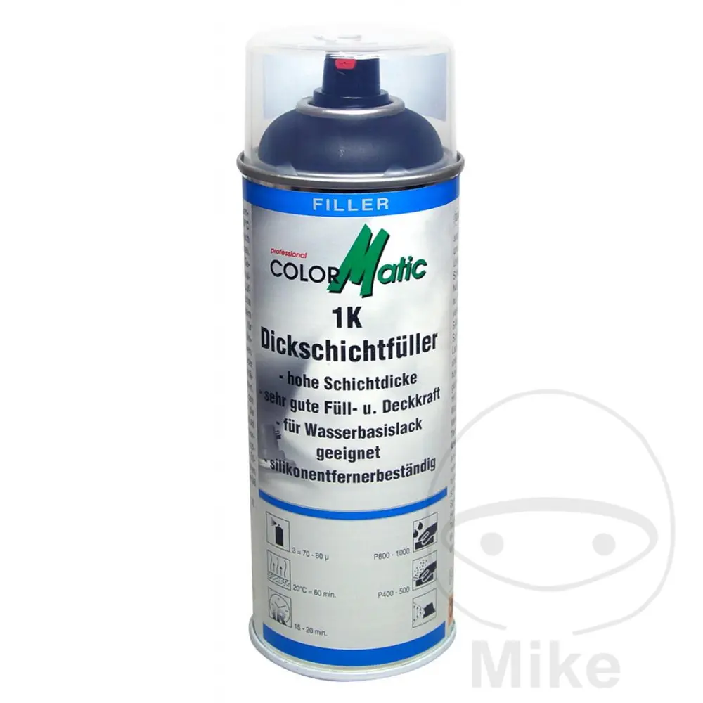 1K Acryl-Füllgrundierung Schwarz 400 ml Dupli Color