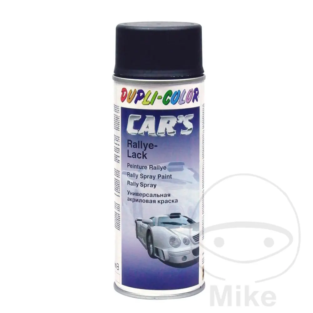 Bombe de peinture noir 400 ml semi-brillant Dupli-Color