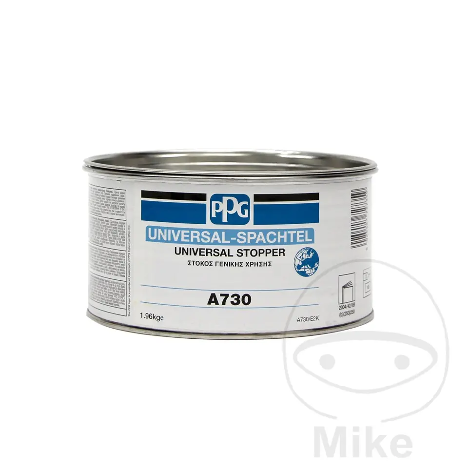PPG ユニバーサルパテ 2K 2kg 硬化剤付き