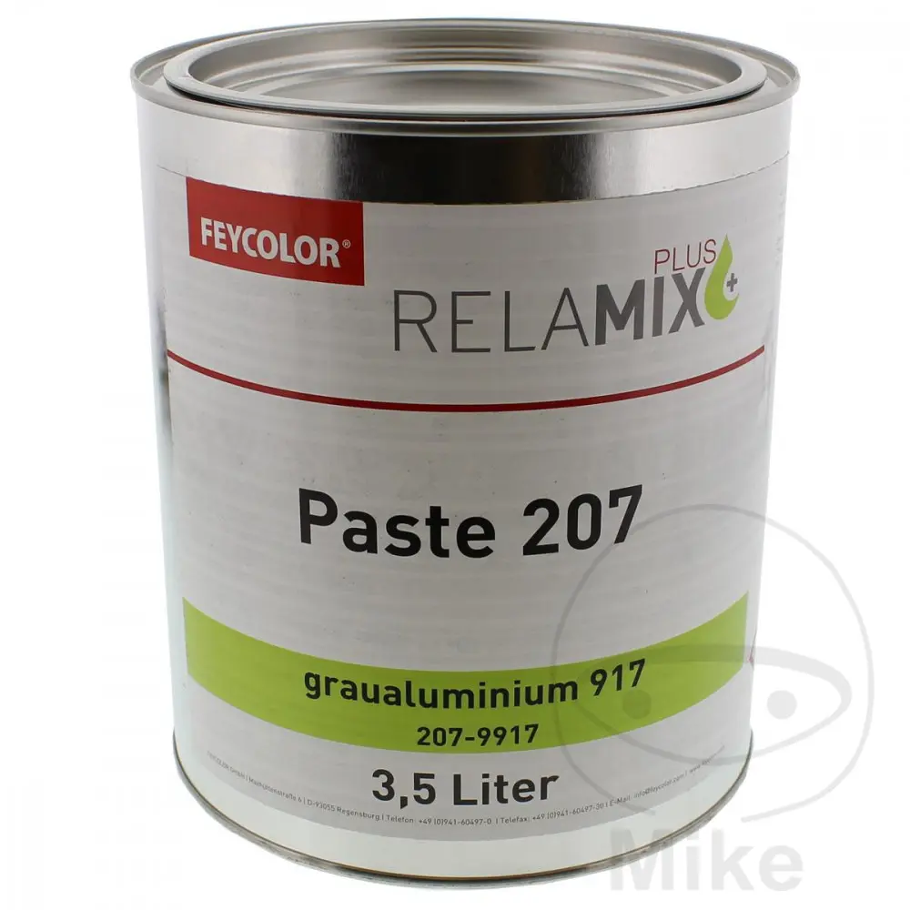 Feycolor 207 917 3.5 liters Grey Aluminum Pigment Paste