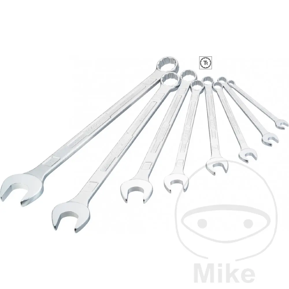 ایکس ایل 8 پیسز 10-32 mm Hazet کمبی نیشن اسپینر سیٹ