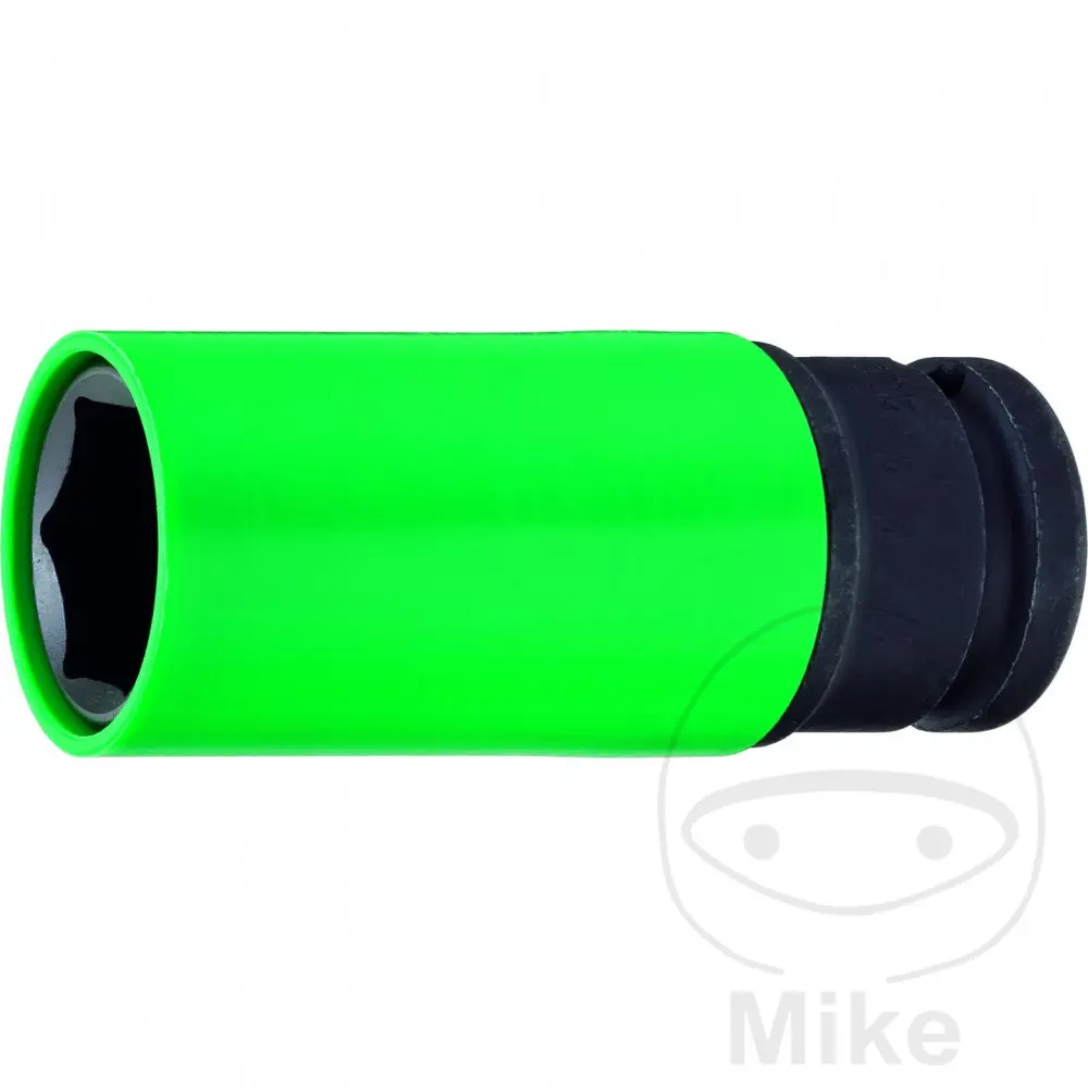 ساکٹ 6 پوائنٹس 1/2 انچ 19 mm JMP کوٹڈ لمبائی 85 mm