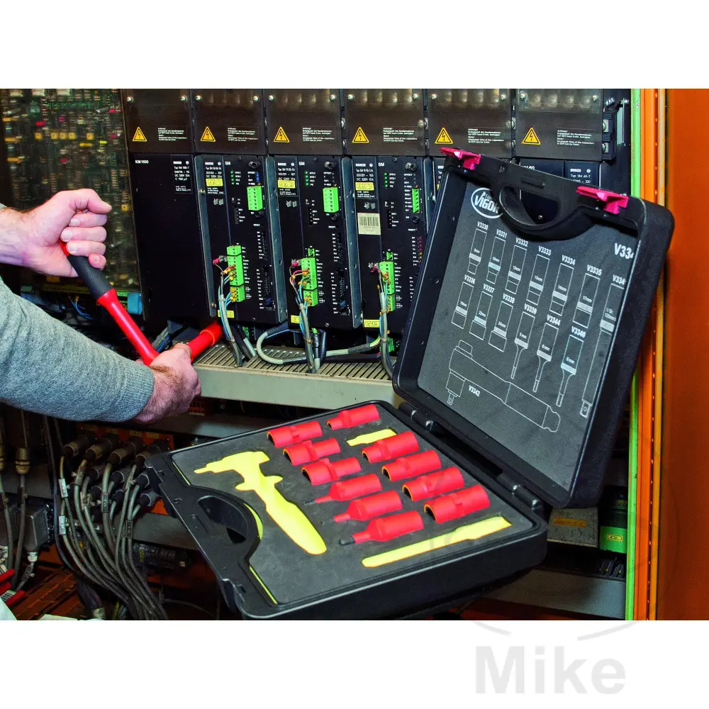 Комплект торксови ключове VDE 14 части Vigor — изглед 2