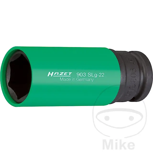 Hazet ساکٹ انسرٹ 22 mm پلاسٹک ڈھکن کے ساتھ