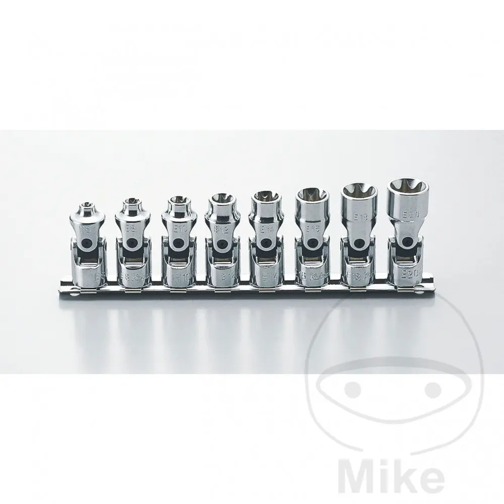 Hesse Jeu de clés à douilles Torx 3/8