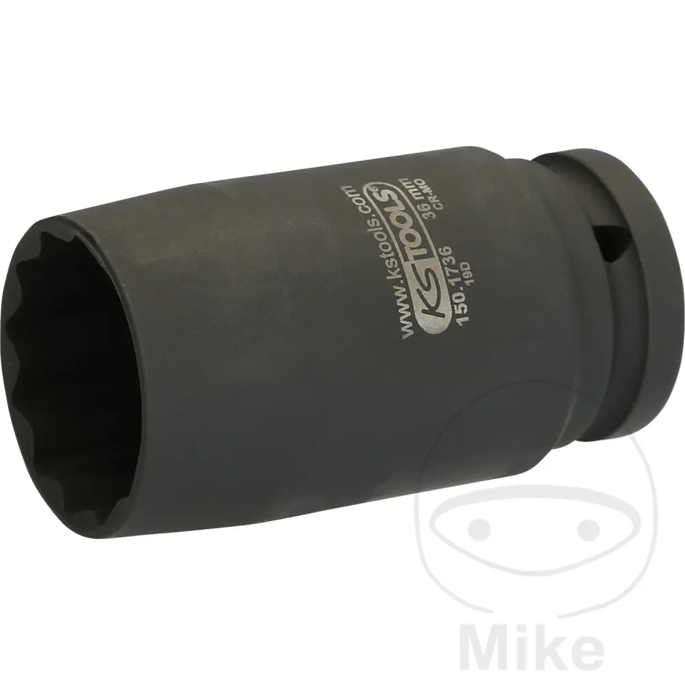 Ударна гайка 12 стени 3/4 36 mm KS Tools