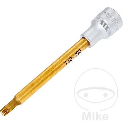 Embout Torx 1/2 pouce T40 longueur 100 mm Hazet