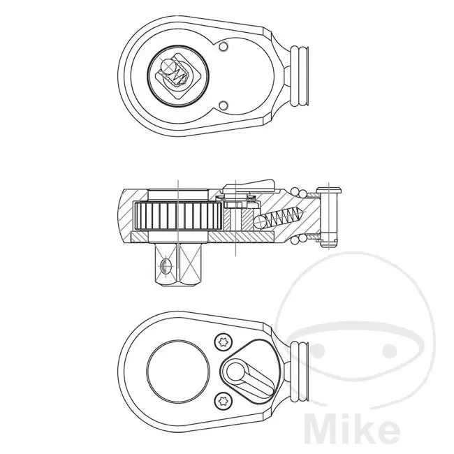 Kit de reparação para catraca Hazet 6050132