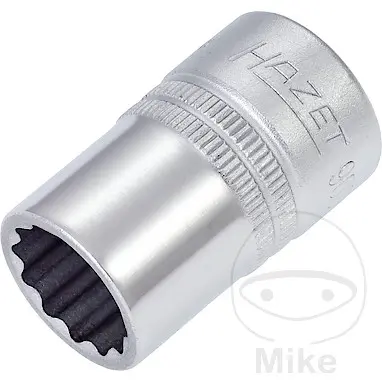 Douille 12 pans 1/2 pouce 19/32 pouces longueur 38 mm Hazet