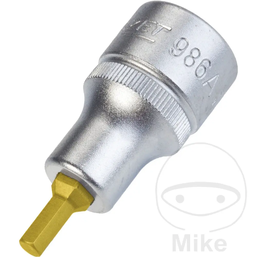 Sechskant-Stecknuss Hazet 1/2 Zoll 3/16 Zoll Länge 52 mm