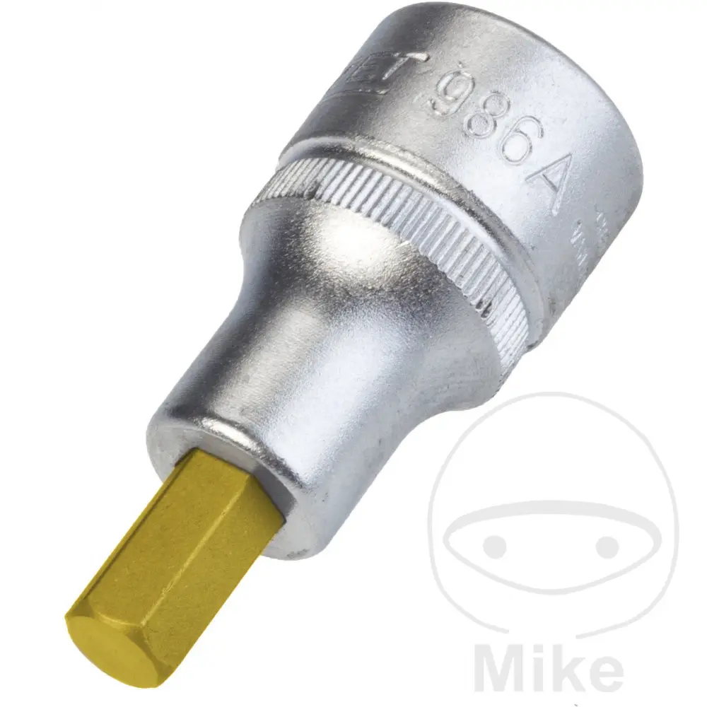 Hazet 5/16インチ 1/2 長さ52mm 六角ソケット