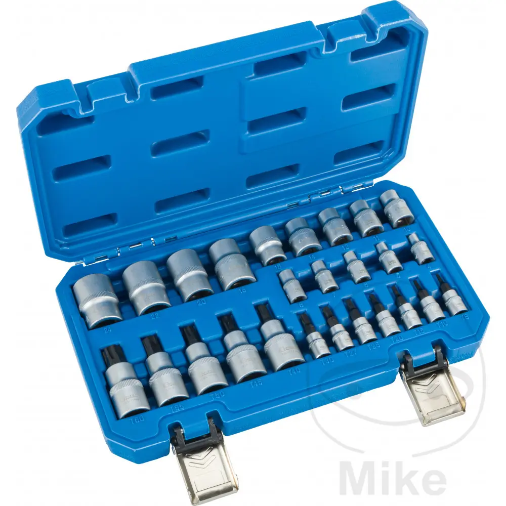 Steckschlüsselsatz Torxplus 1/4Z 3/8Z 1/2Z 26-teilig Condor Werkzeug