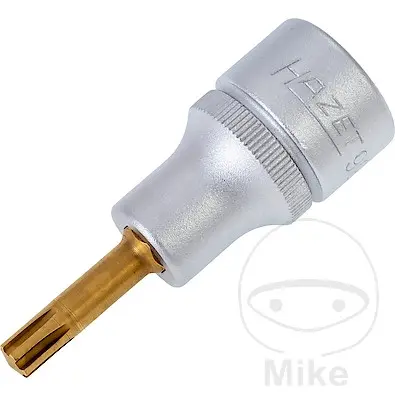 Hazet Insert Ribe 1/2 inch M6 Lengte 63 mm