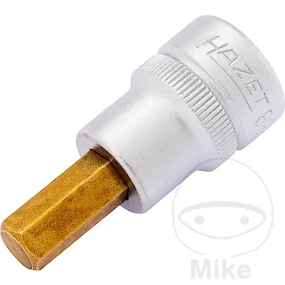 Hazet 3/8 8 mm uzunluk 43 mm Altıköşe Allen Soketi