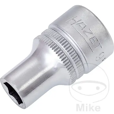 Гайковерт 6-стенен 1/2 инч 9 mm Дължина 38 mm Hazet
