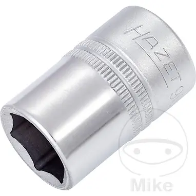Hazet 6각 1/2인치 16mm 소켓 렌치 길이 38mm