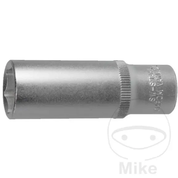 콘도어 공구 3/8인치 6각 14 mm 소켓, 길이 64 mm