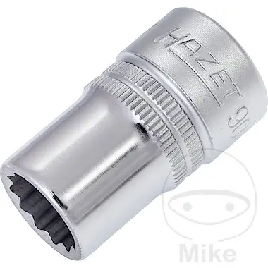ソケット Hazet 12角 1/2インチ 13 mm 長さ 38 mm