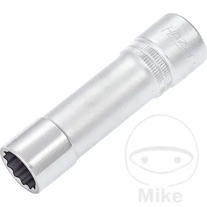Douille Hazet 12 pans 1/2 pouce 15 mm longueur 85 mm