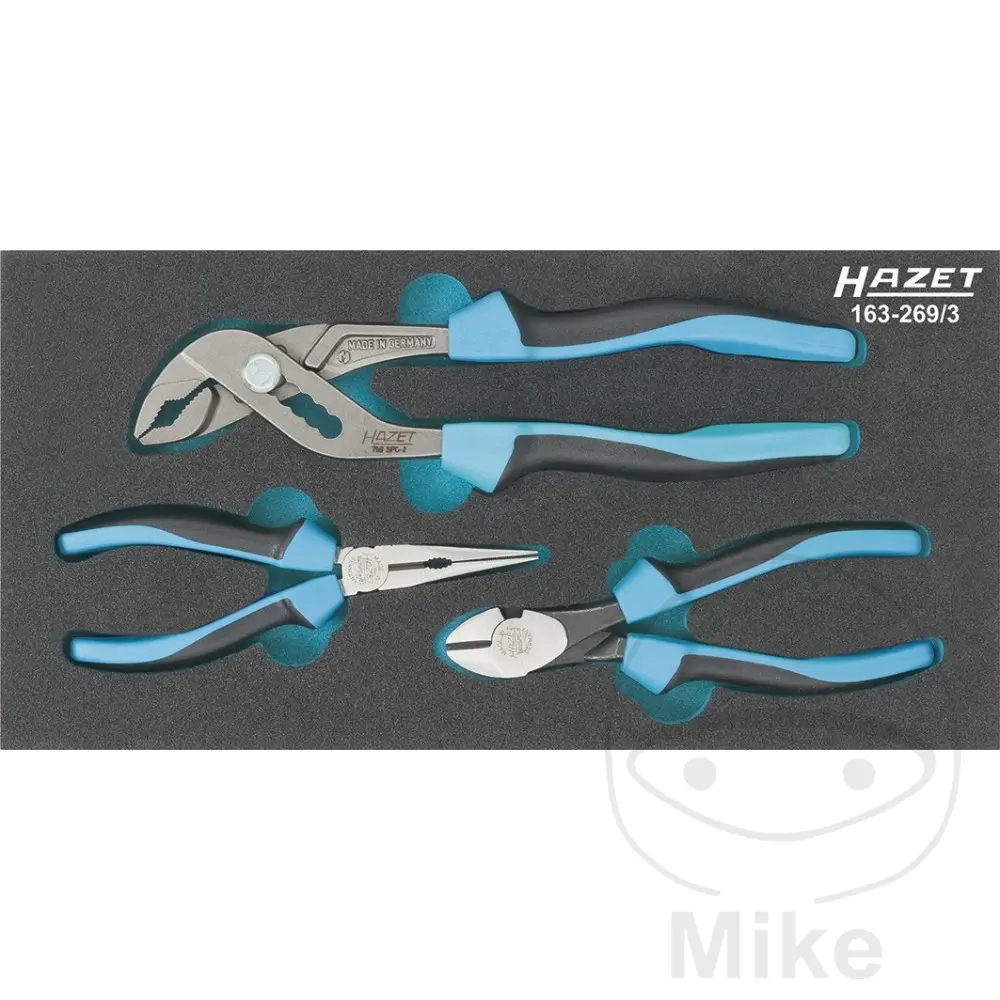 Hazet インサート式精密工具セット プライヤー 3点セット