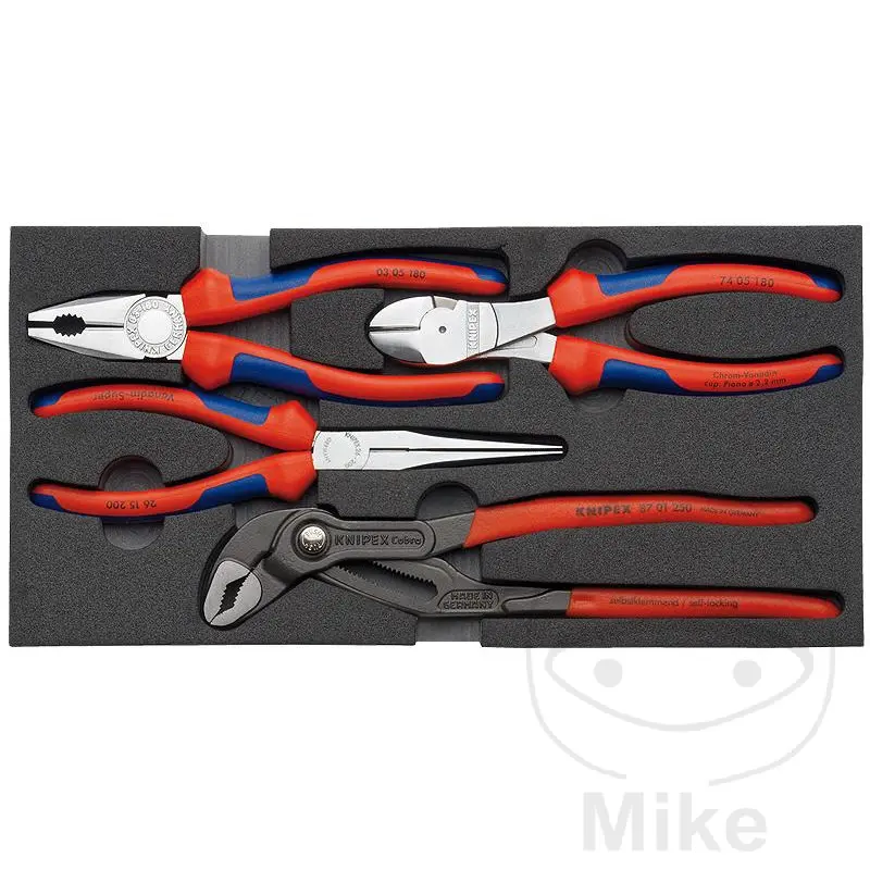 Комплект инструменти Knipex в мека опаковка 4 броя