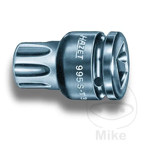 Hazet Torx سکرو ڈرائیور ٹپ 1/2 انچ T45 لمبائی 40 ملی میٹر