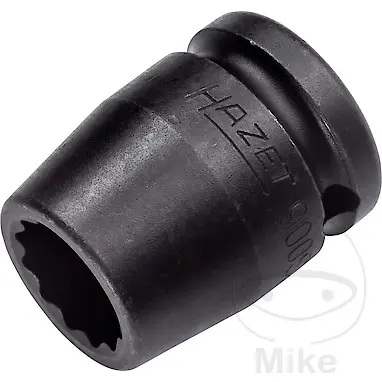 Douille à choc Hazet 12 pans 1/2 pouce 16 mm longueur 38 mm