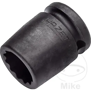Douille de force Hazet 12 pans 1/2 pouce 18 mm longueur 38 mm
