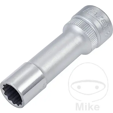Buis 12 vlak 3/8 9 mm Lengte 54 mm Hazet